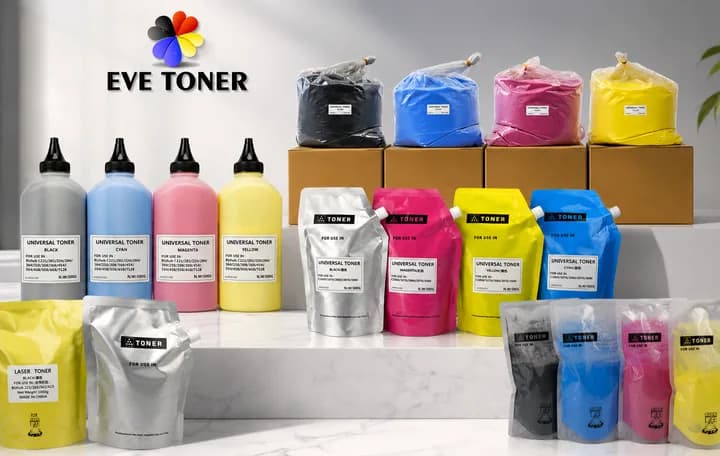 CMYK copier toner powder