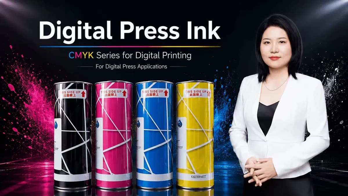 HP Indigo ink and spare parts CMYK digital press ink