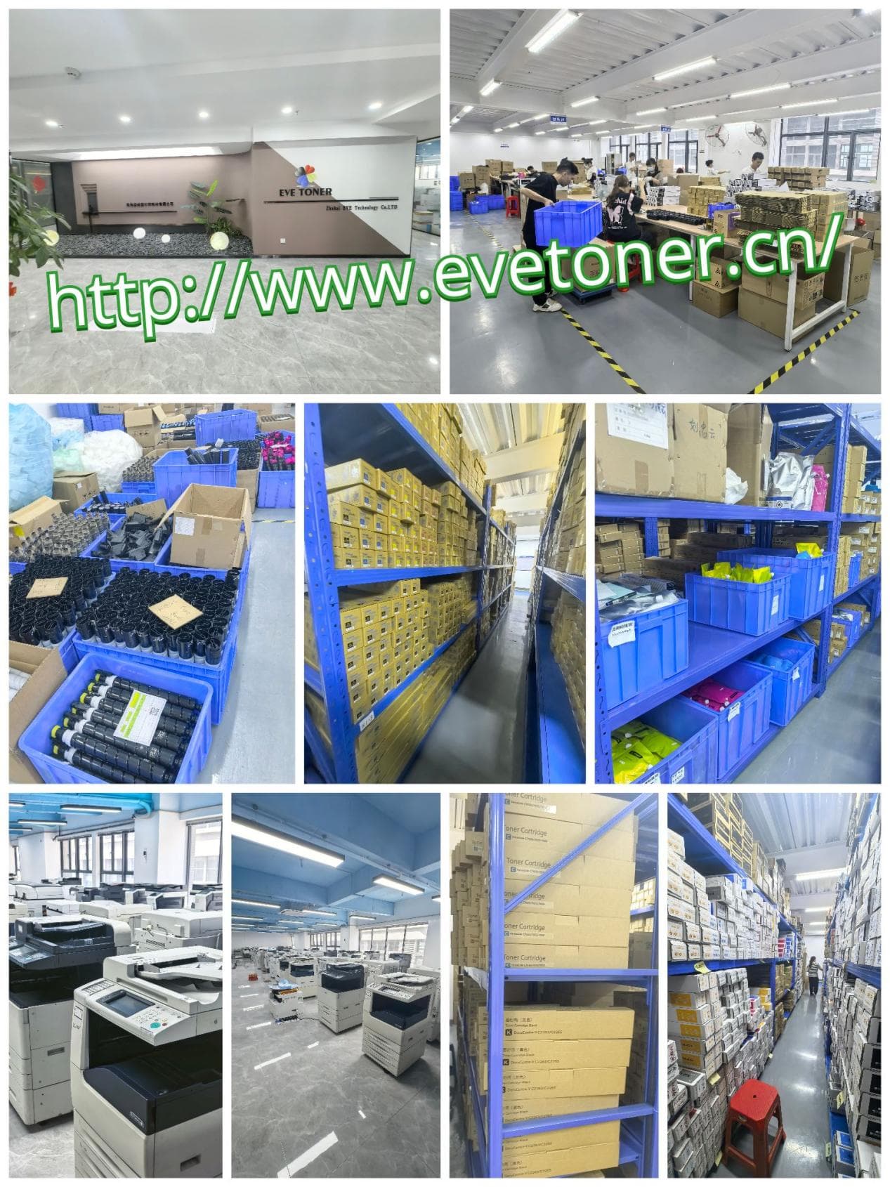 Production Line at EVE Toner