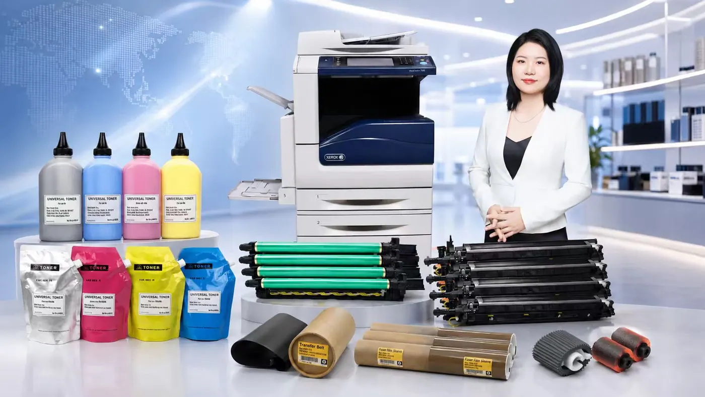 EVE Toner copier toner, powder and spare parts supply scene